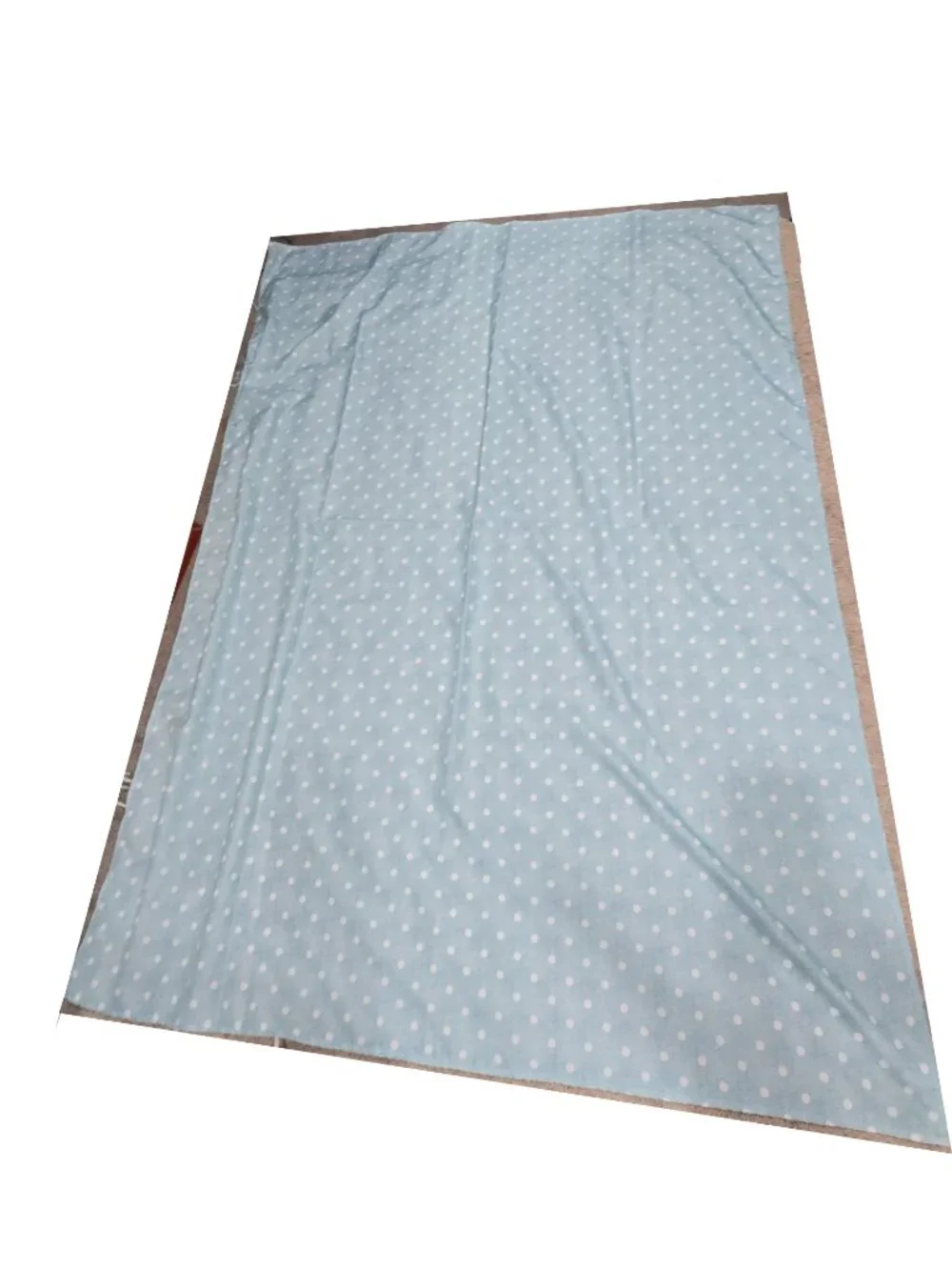 Tabitha Webb Powder Blue and White Polka Dot 60x82 Tablecloth